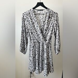 Zara Printed Mini Dress